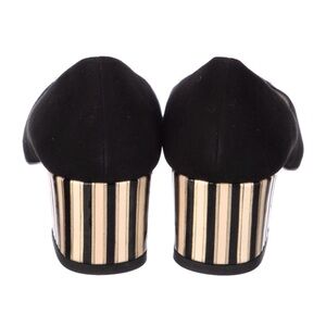 NIB LK Bennett London pristine suede Maisy funky heel pumps 9